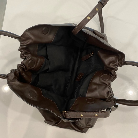 DeMellier Los Angeles Leather Crossbody/Shoulder Bag - Picture 4 of 8
